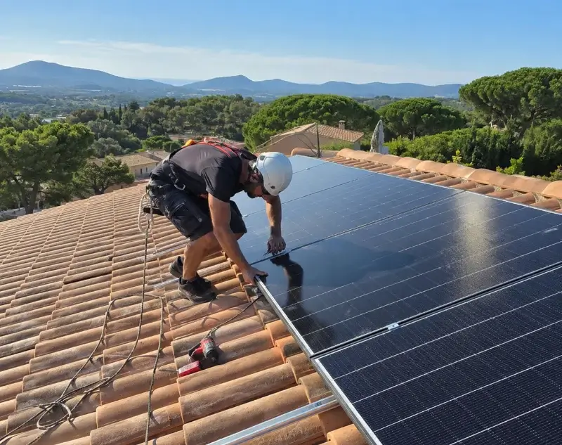 Installateur panneaux solaires La Garde-Freinet — pose photovoltaïque sur toiture