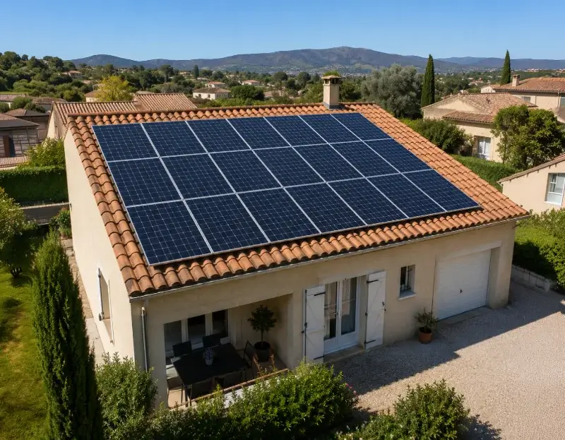 Prime à l'autoconsommation panneaux solaires La Garde-Freinet — aide financière de l'État